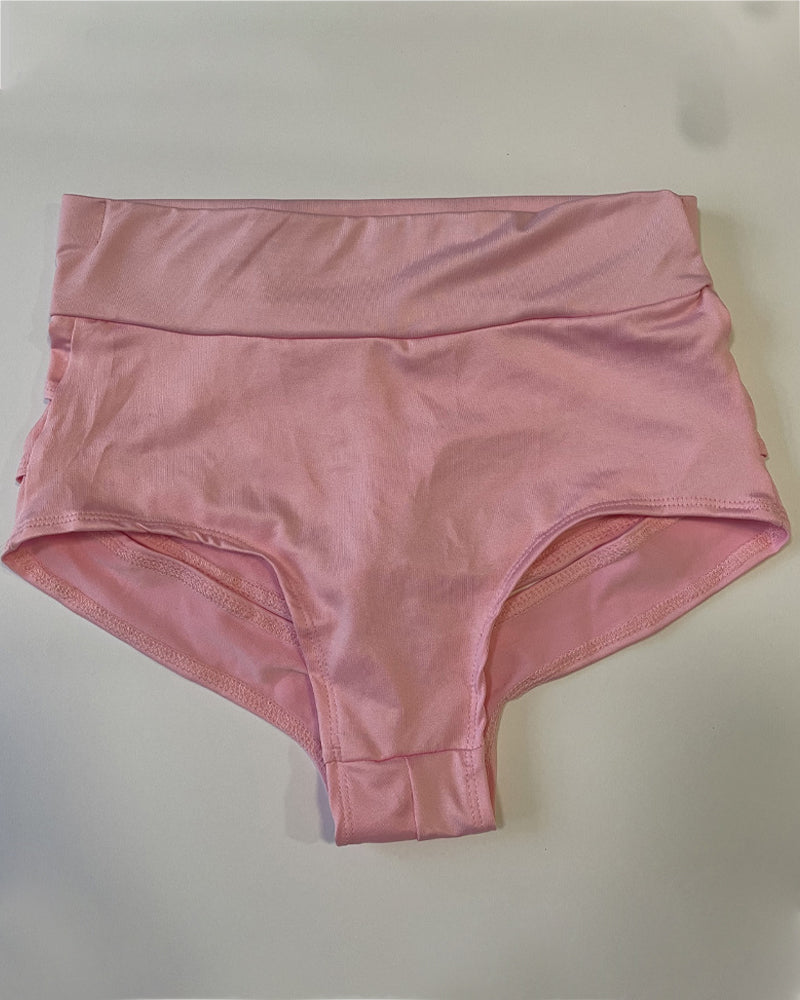 Braguita sexy de cintura alta sin costuras, calada y elástica