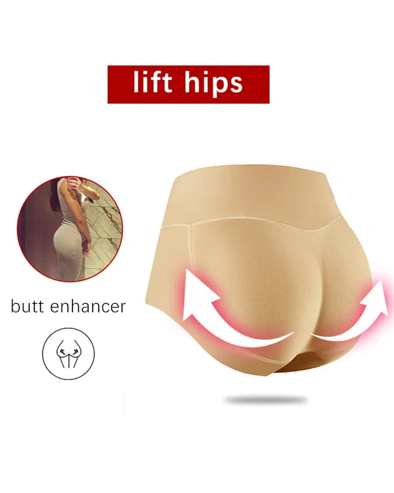 Braguita moldeadora sin costuras con relleno, efecto push-up