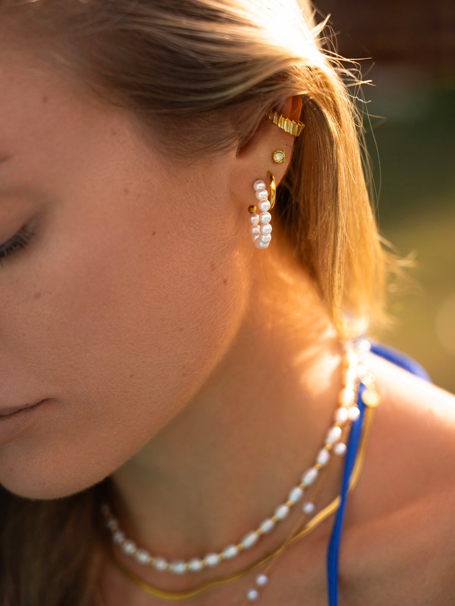 Orecchini Classici con Perle