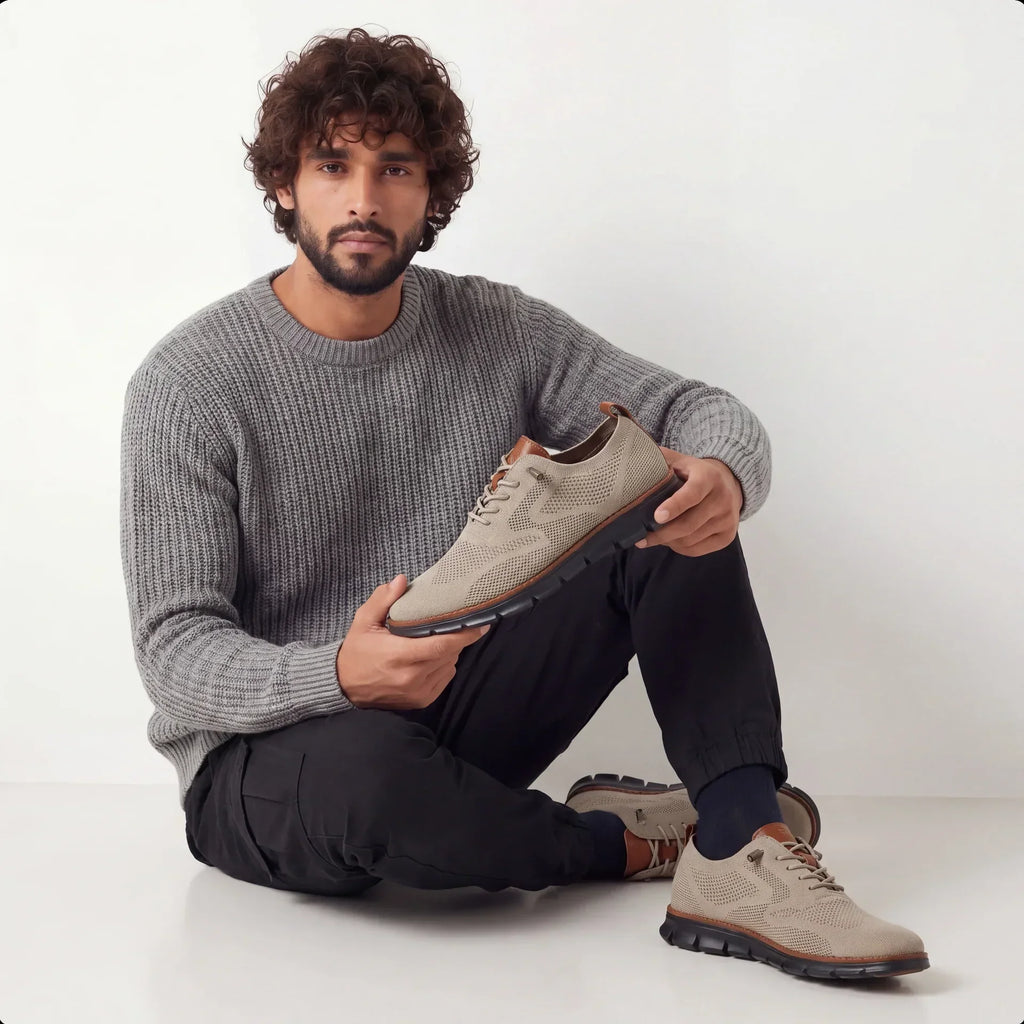 Scarpe urbane in tessuto traspirante