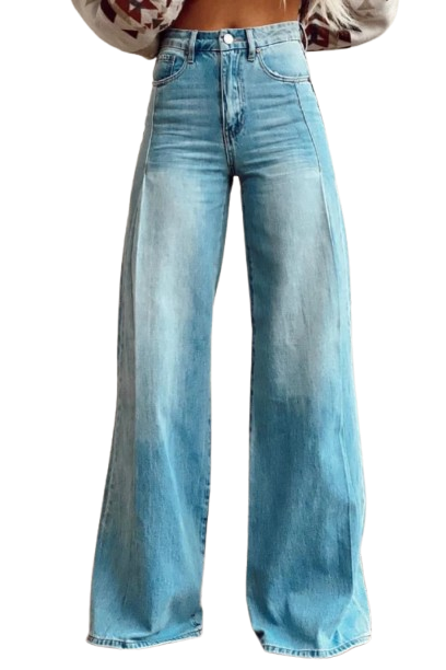 Pantalons boho vintage d’efecte texà
