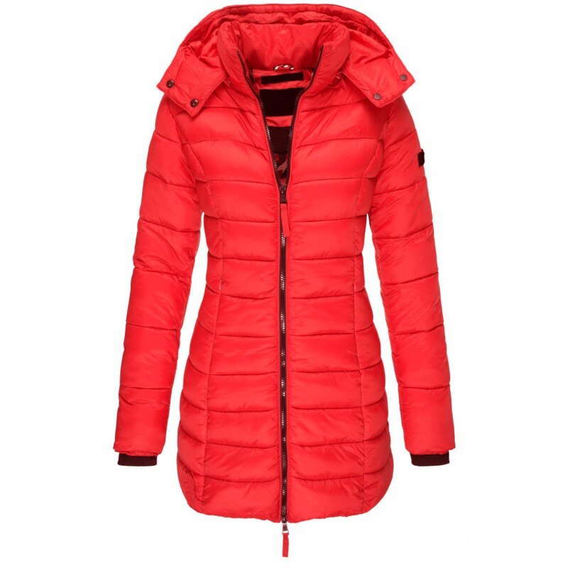 Parka llarga amb caputxa