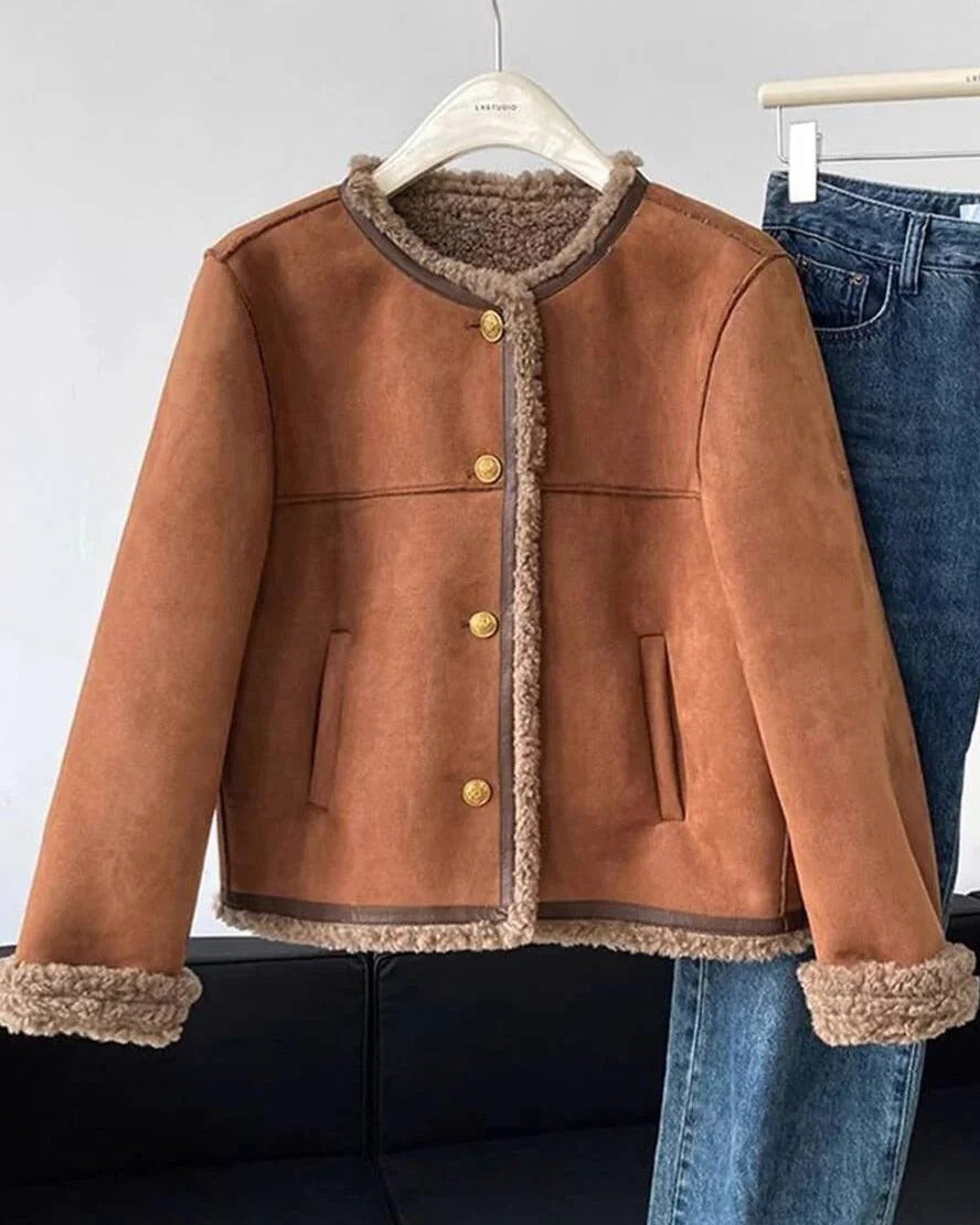 Chaqueta de piel de oveja