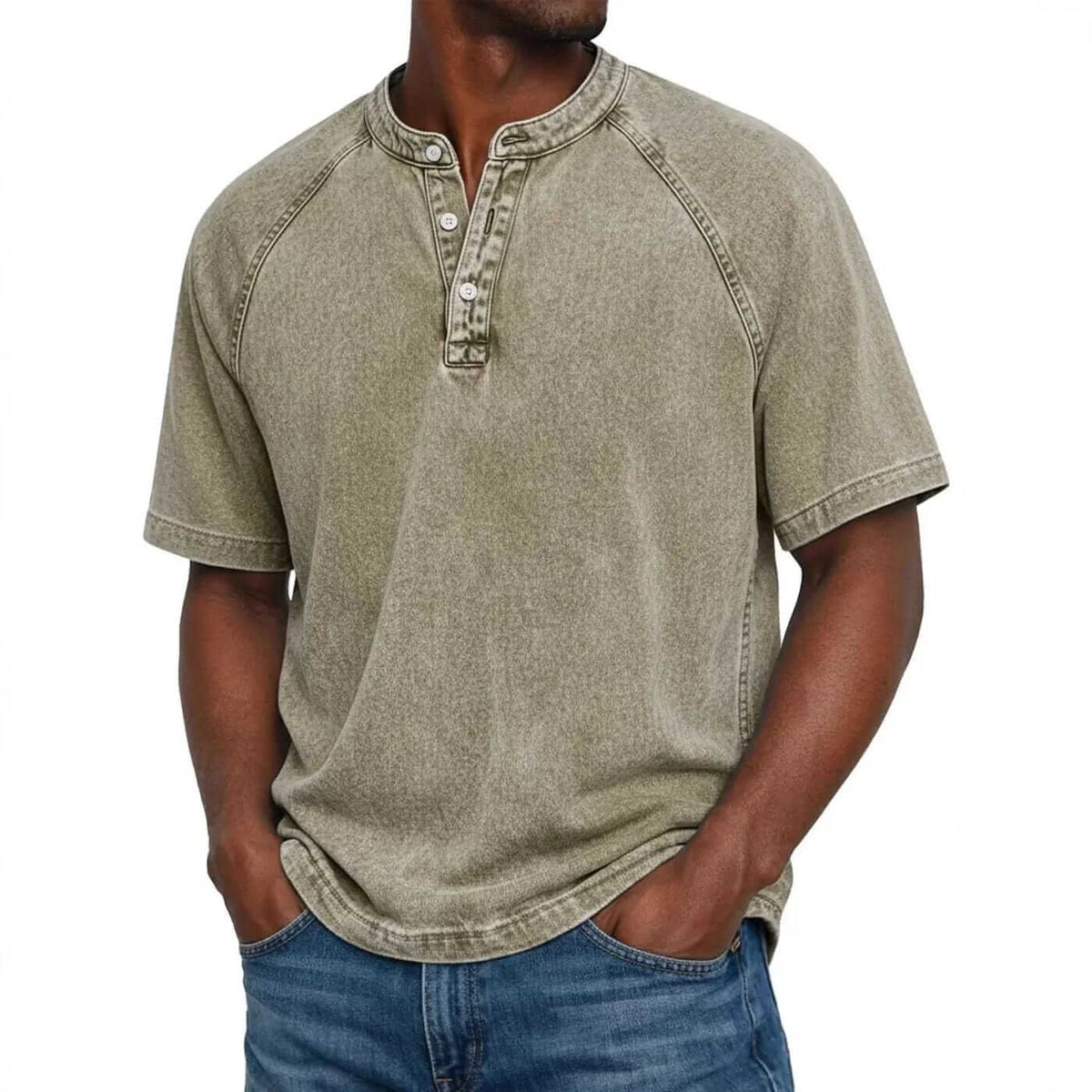 Henley-T-skjorte