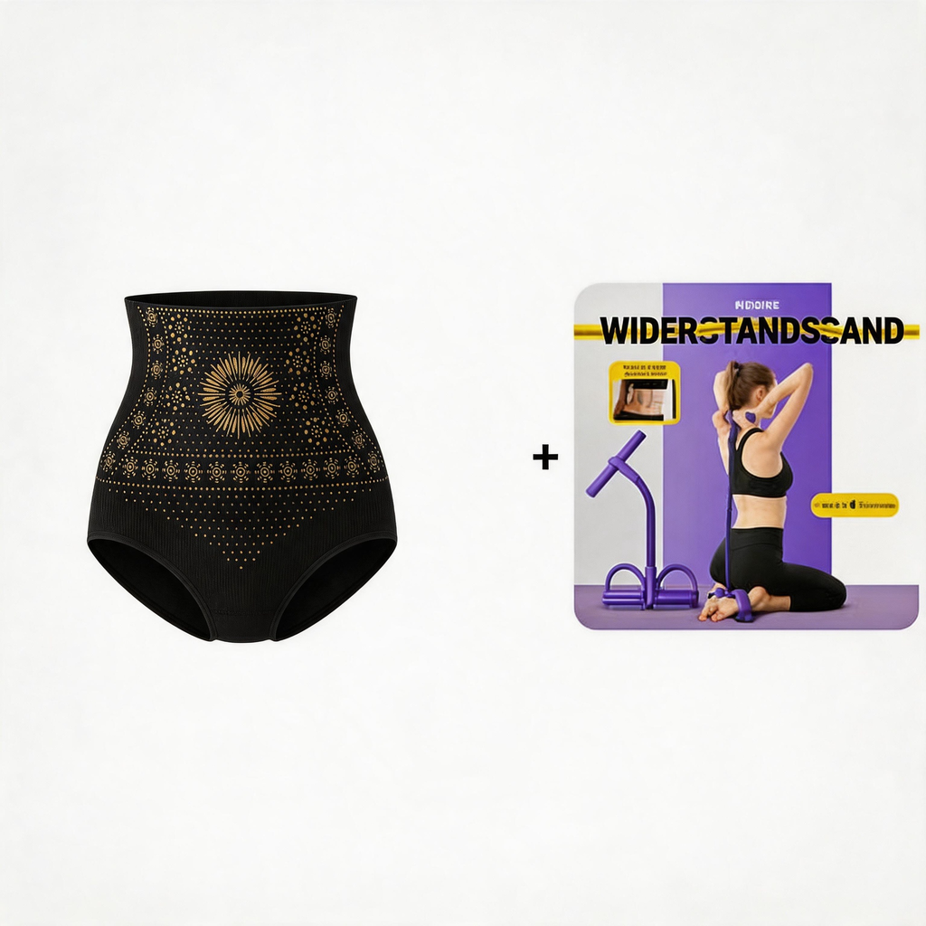 Figurformende shorts 4 i 1 i mikrofiber