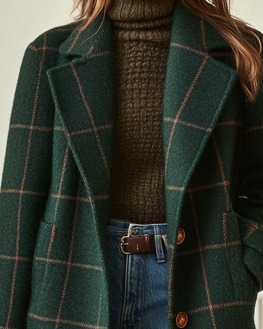 Manteau imprimé de saison