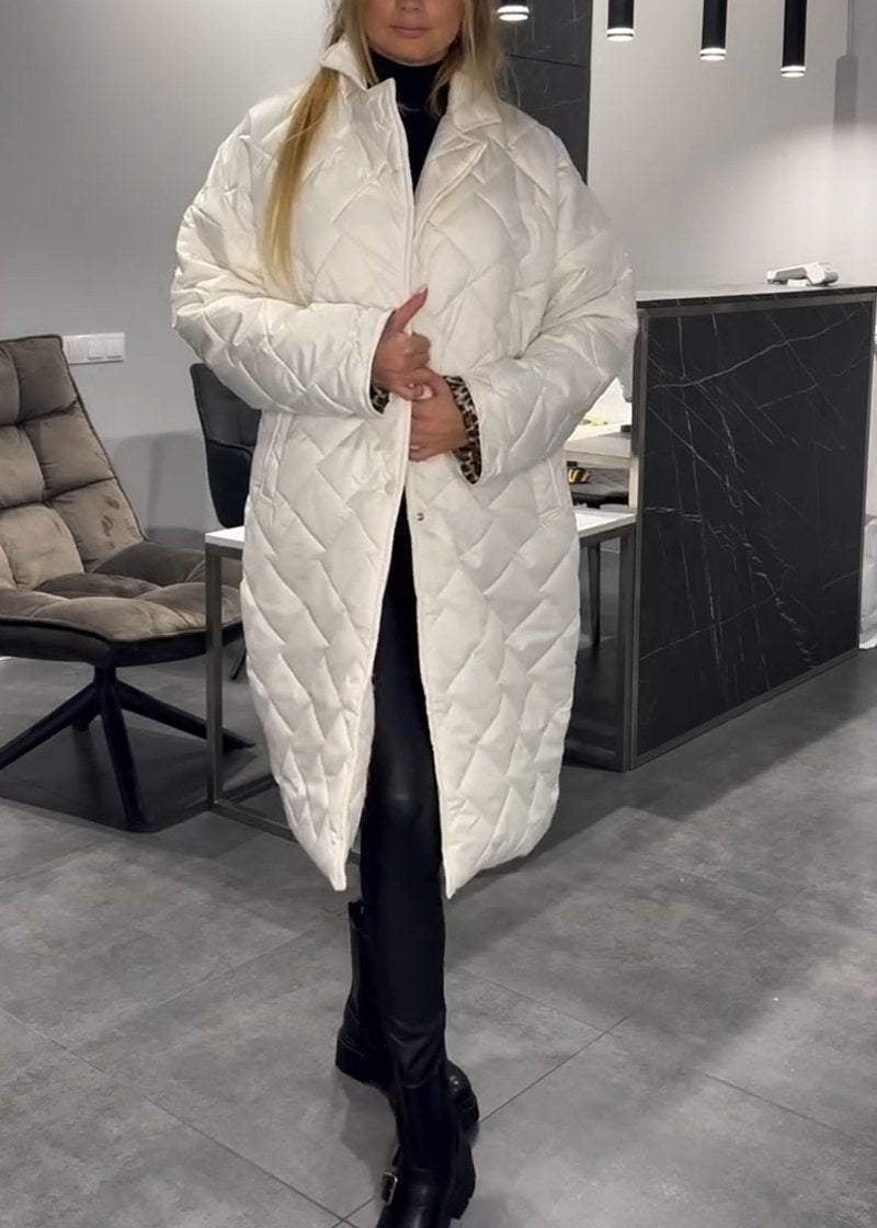 Manteau matelassé réversible