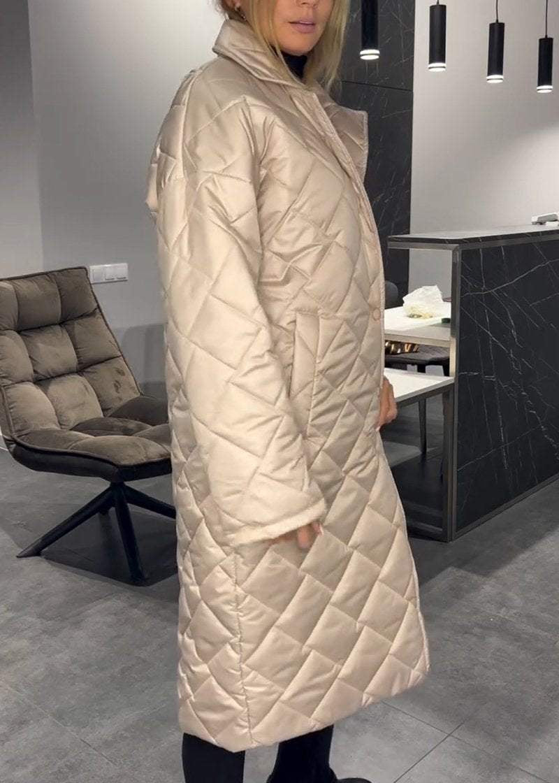 Manteau matelassé réversible