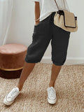 Pantalon en coton et lin