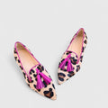 Mocasines clásicos de leopardo