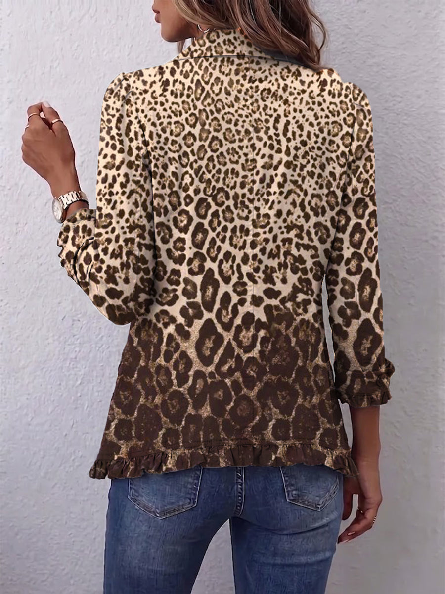 Branca de lleopard amb volants