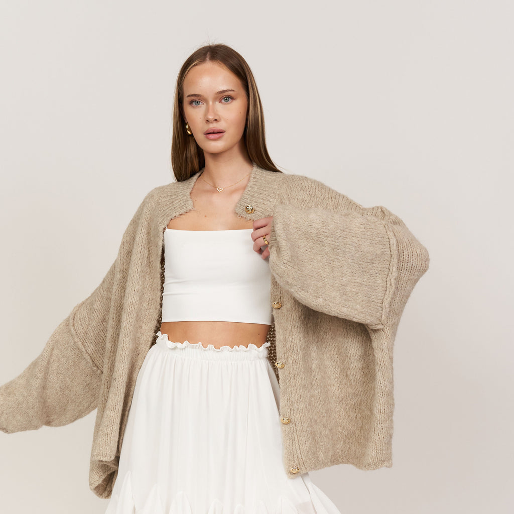 Cardigan oversize