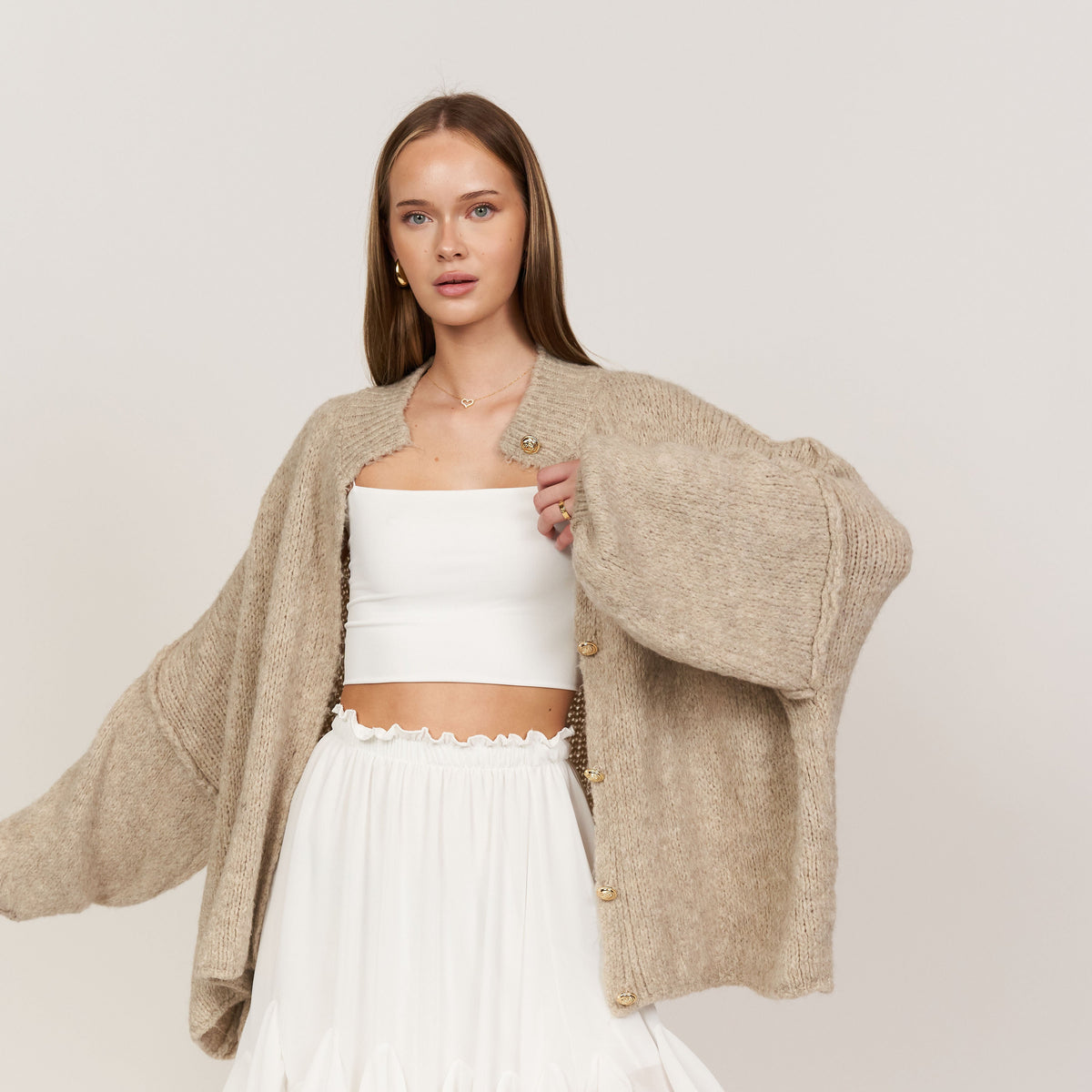 Cardigan oversize
