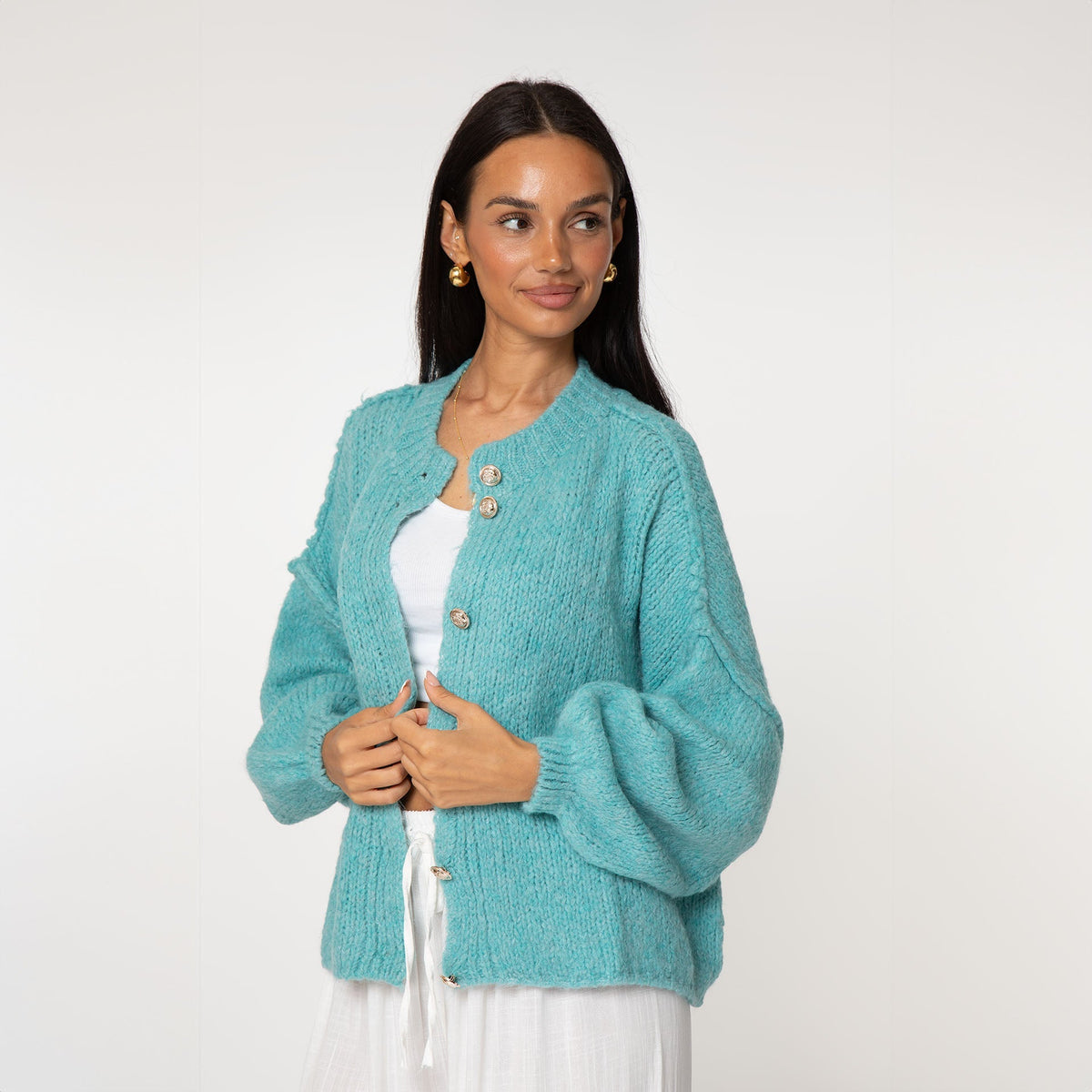 Càrdigan oversize llarg