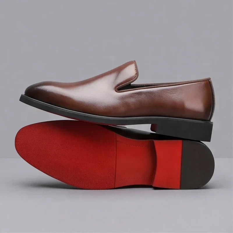 Mocassins de cuir italià