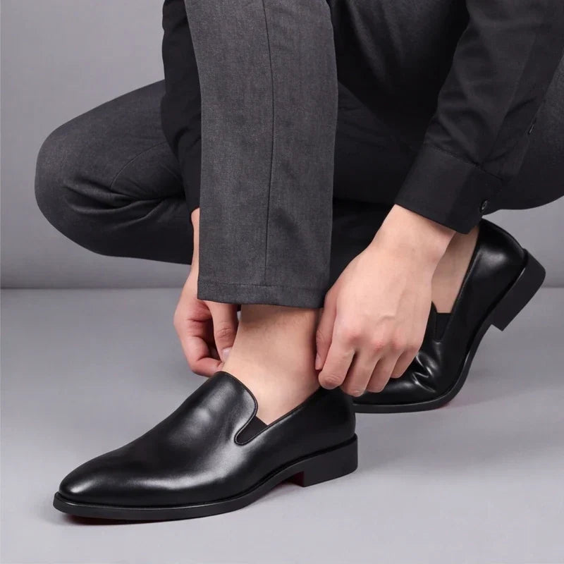 Mocassins de cuir italià
