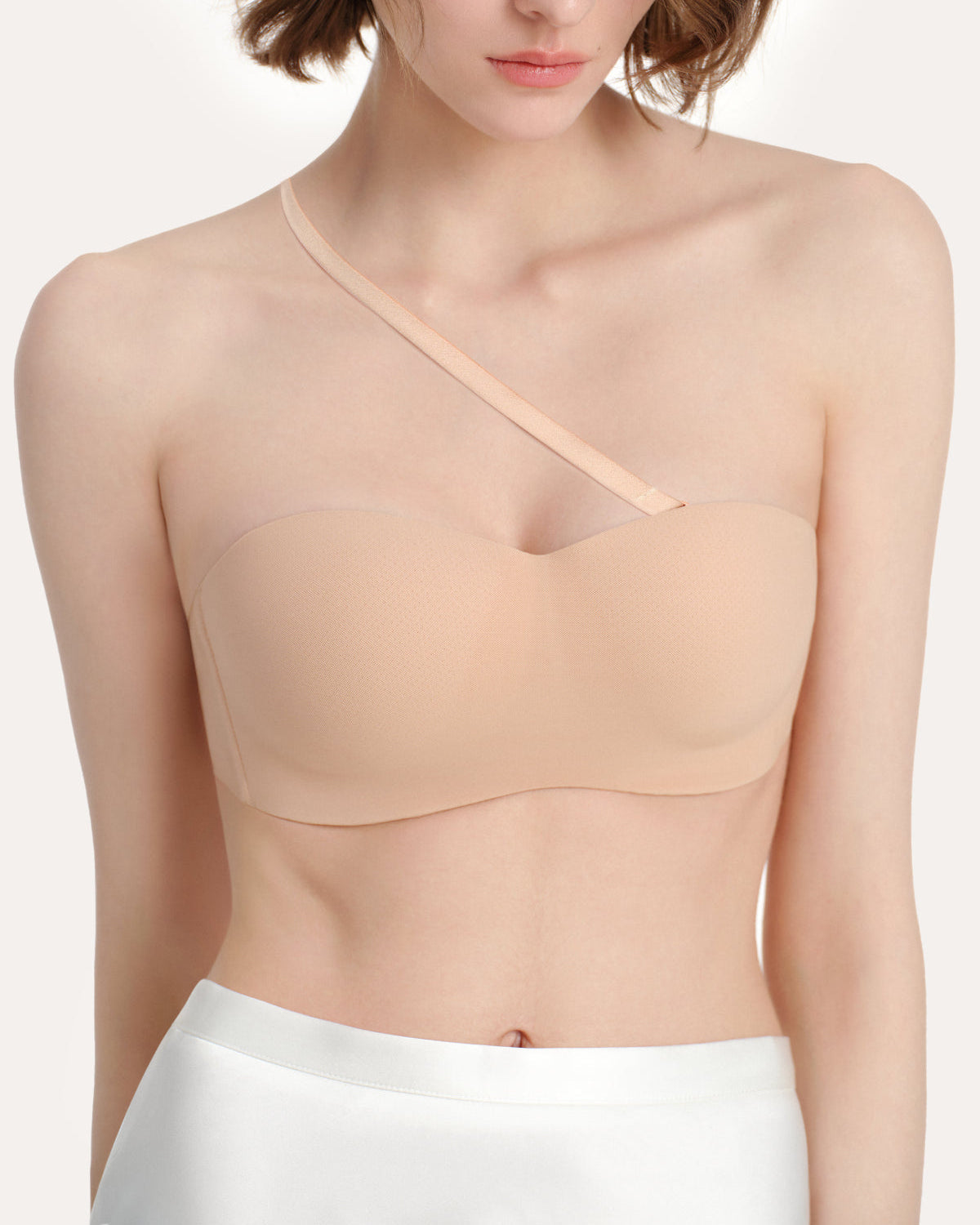 Sujetador bandeau convertible de sujeción intensa