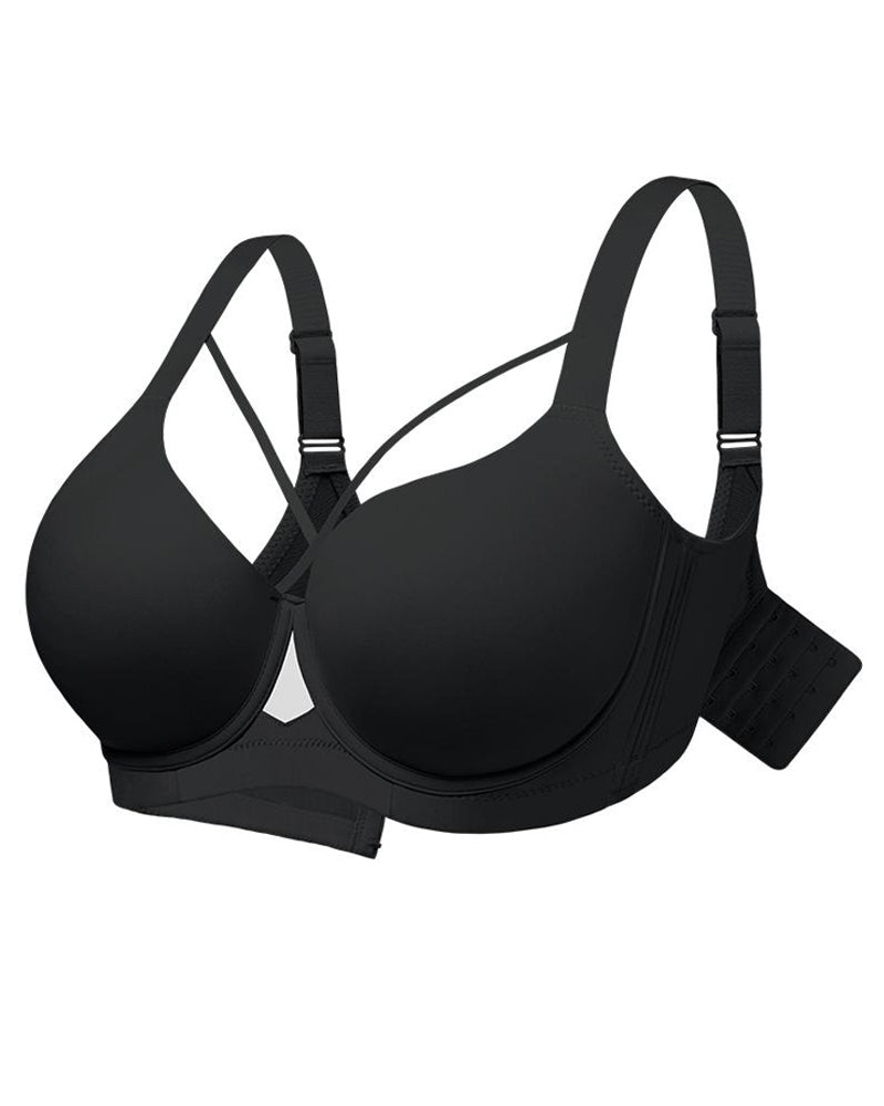 Reggiseno reppente senza cuciture con ferretto e scollo a V