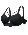 Reggiseno reppente senza cuciture con ferretto e scollo a V