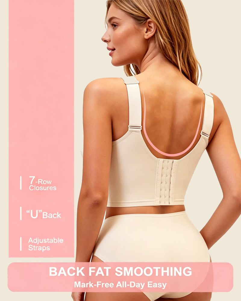 Sutjador push-up de gel sense costures de talla gran