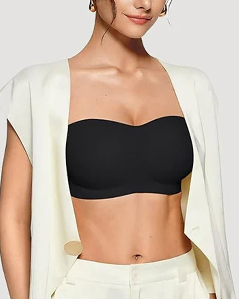Sostenidor push-up sense costures de silicona antilliscant