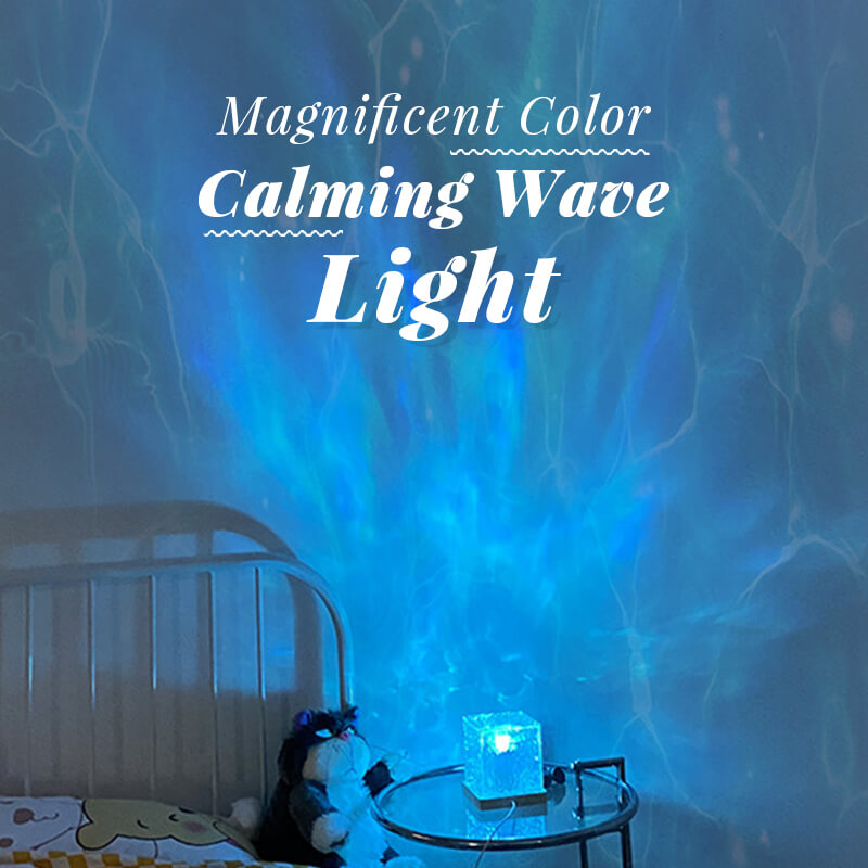 ⏳ÚLTIM DIA DE REBAJES: 50% DE DESCOMPTE!! 🔥Projector d’ones giratòries – Efecte oceà dinàmic, 16 colors irisants i ajuda relaxant per al son de nens 🌙✨-