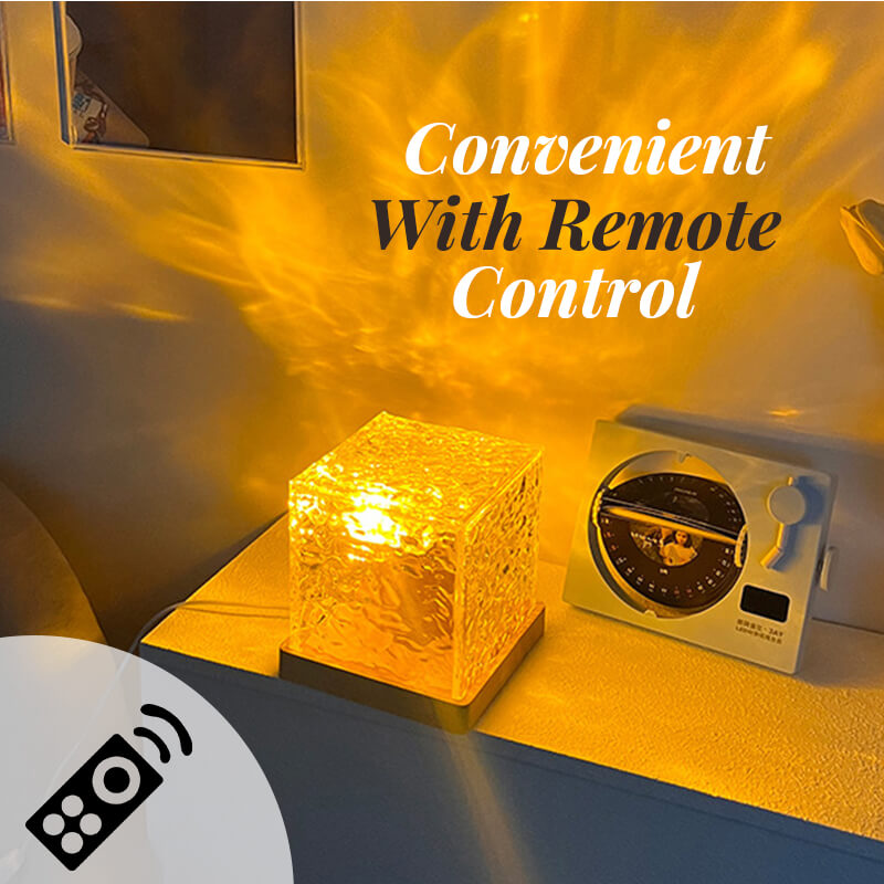 ⏳SISTE DAG AV SALGET: 50 % RABATT!! 🔥Roterende bølgeprojektor – dynamisk hav-effekt, 16 skiftende farger og avslappende hjelp for barnets søvn 🌙✨-