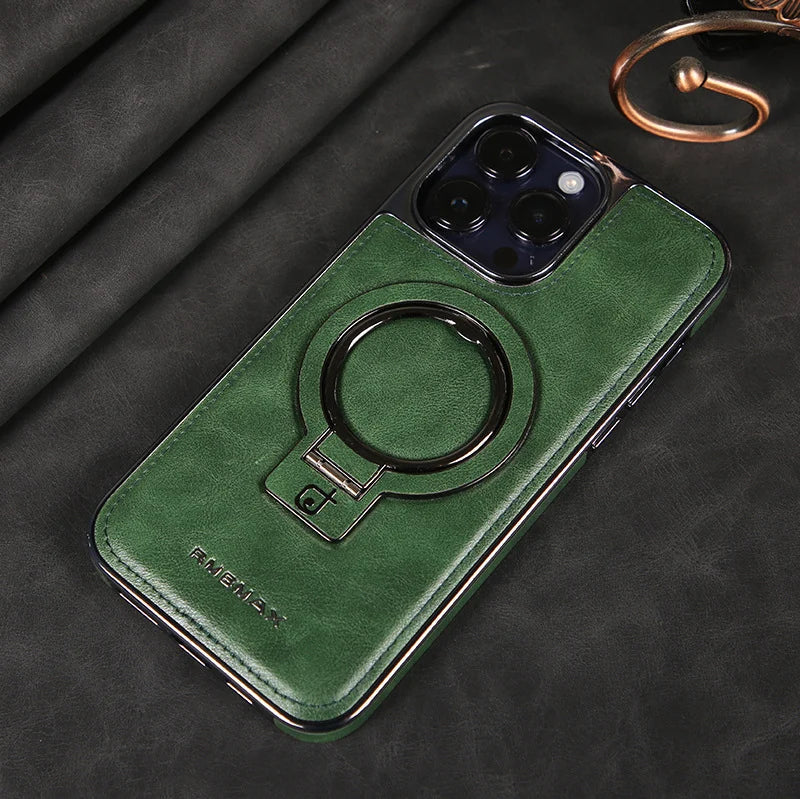 Custodia di lusso in pelle per iPhone