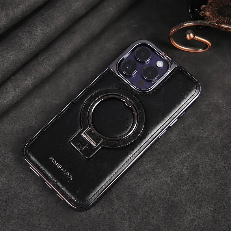 Custodia di lusso in pelle per iPhone