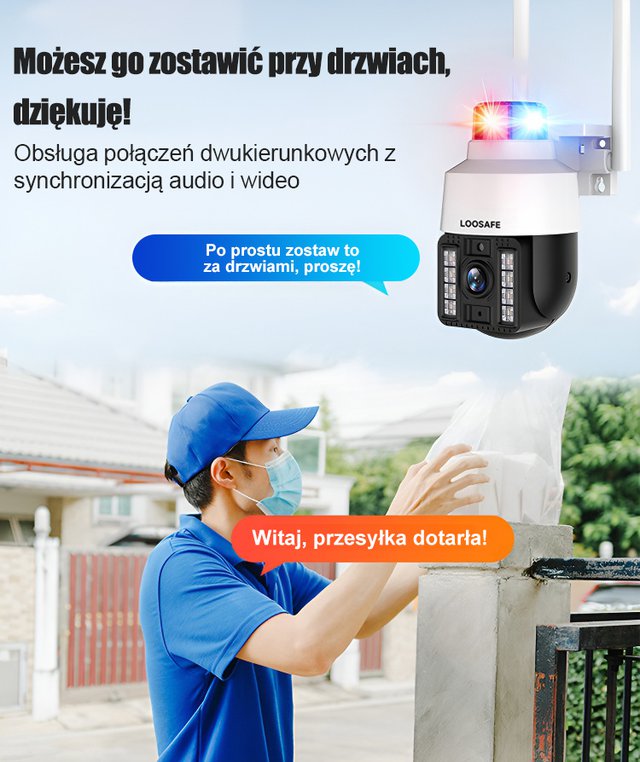 Cámara inalámbrica WiFi con visión nocturna a color
