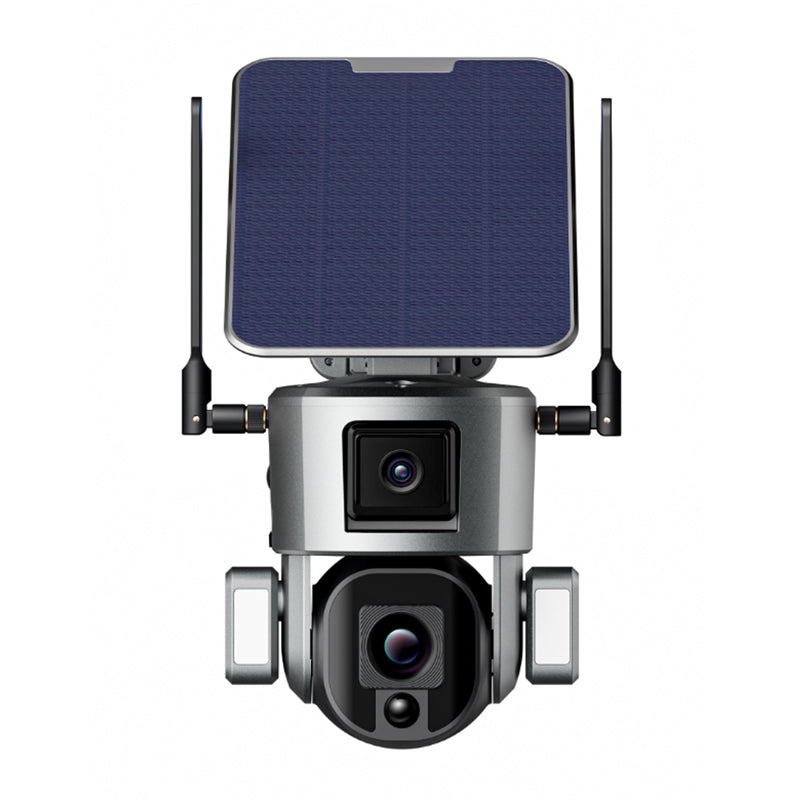 Càmera de seguretat solar sense fil amb zoom