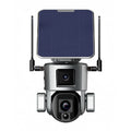 Càmera de seguretat solar sense fil amb zoom