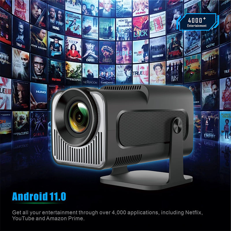 Proyector HD portátil ajustable de bajo ruido
