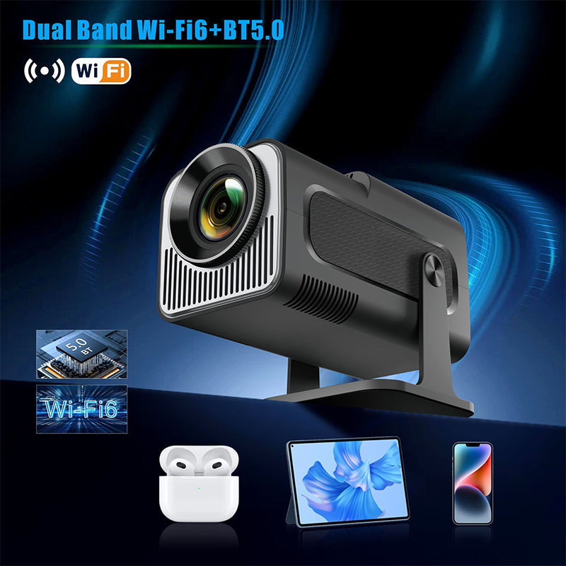 Proyector HD portátil ajustable de bajo ruido