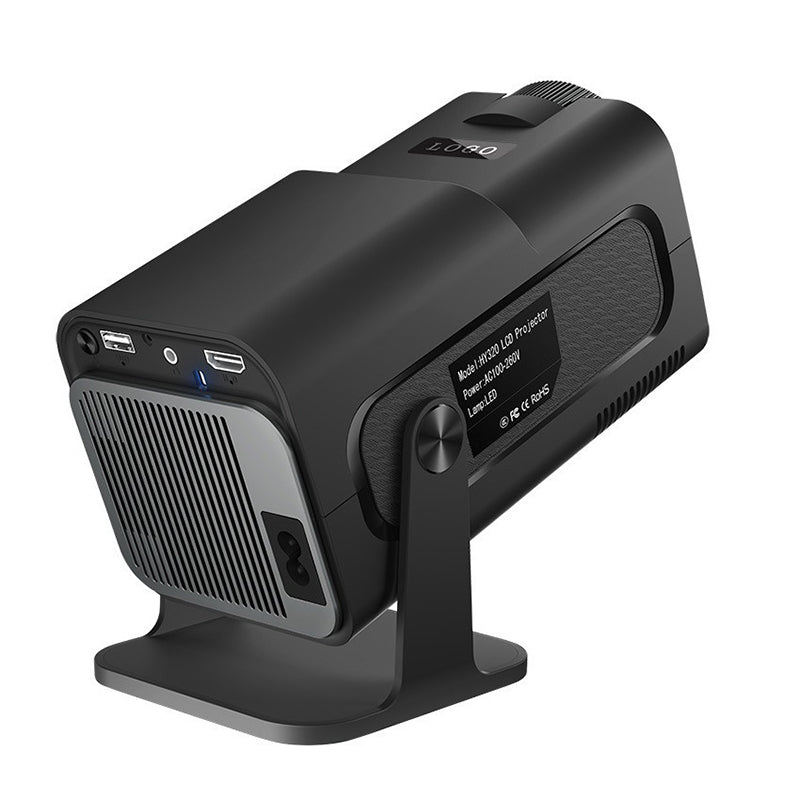 Proyector HD portátil ajustable de bajo ruido