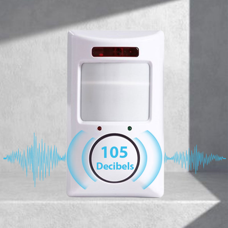 Alarma infrarroja con detector de movimiento y 2 mandos a distancia