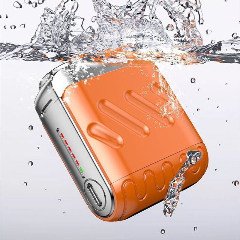 Mini rasoir électrique rotatif portable pour hommes