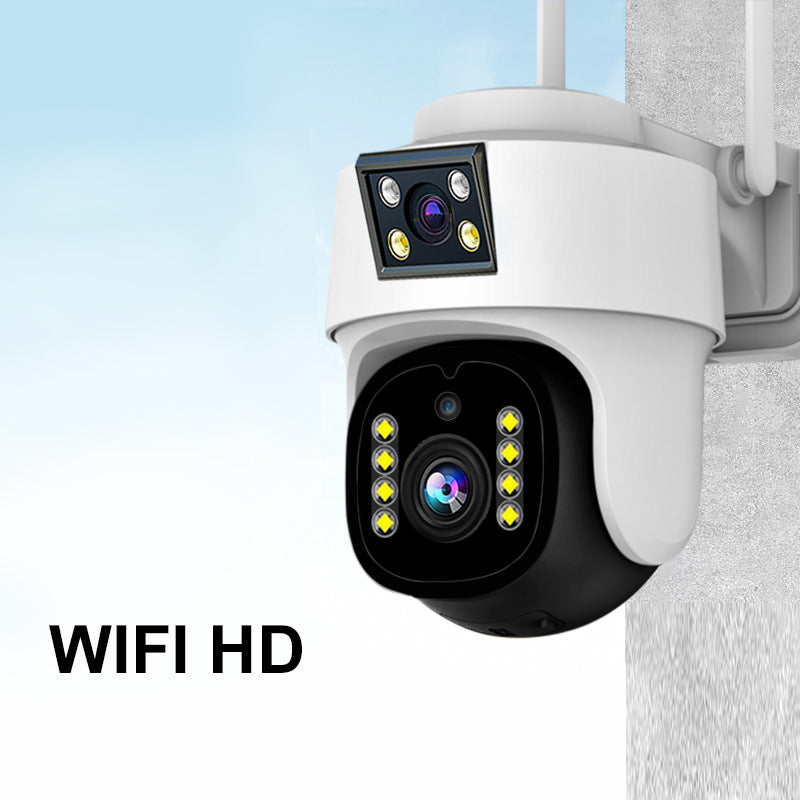 Cámara de vigilancia panorámica de 360° con visión nocturna