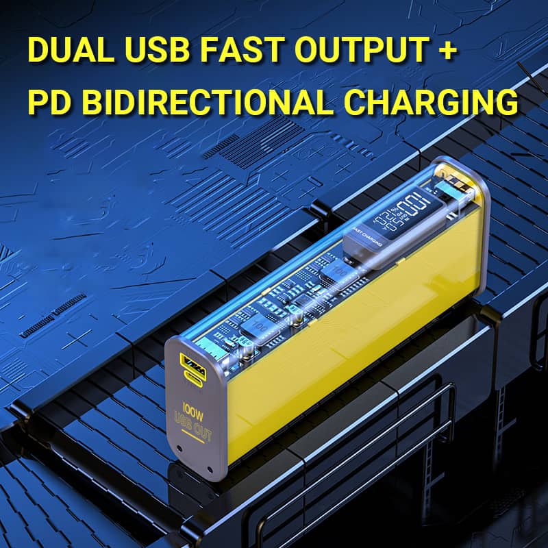 Batería externa de carga rápida de 20 000 mAh
