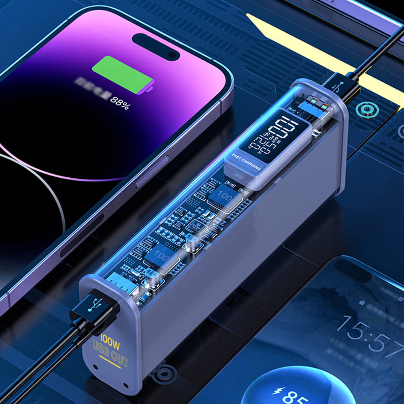Batterie externe à charge rapide 20 000 mAh