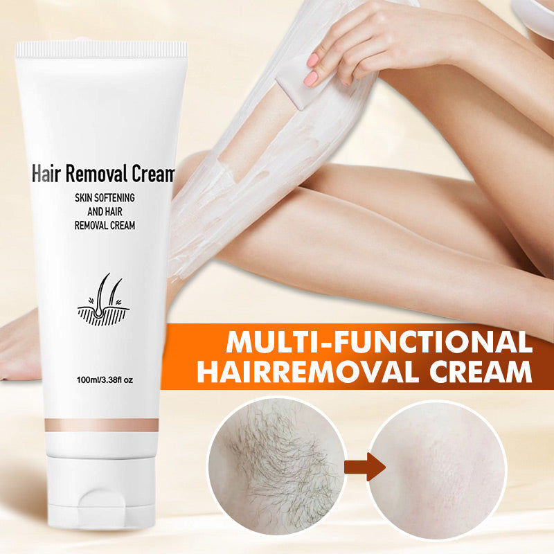 Crema depilatoria perfumada polivalente
