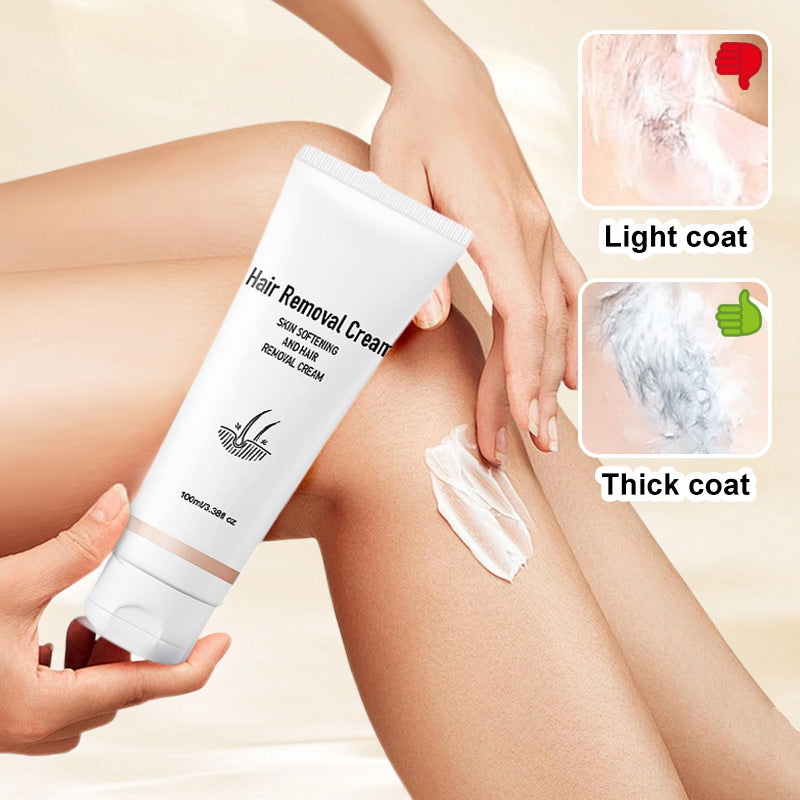 Crema depilatoria perfumada polivalente