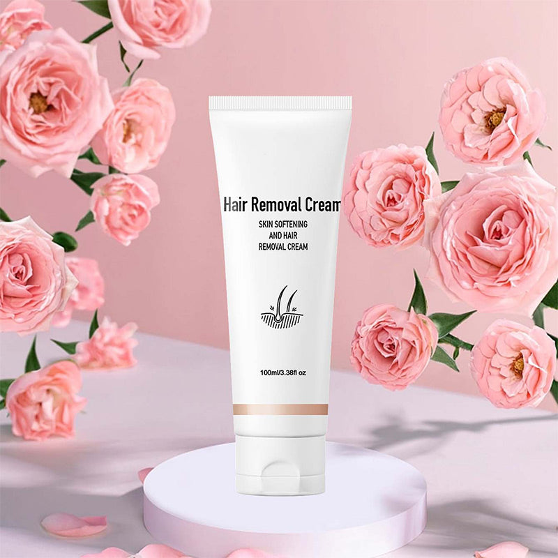 Crema depilatoria perfumada polivalente