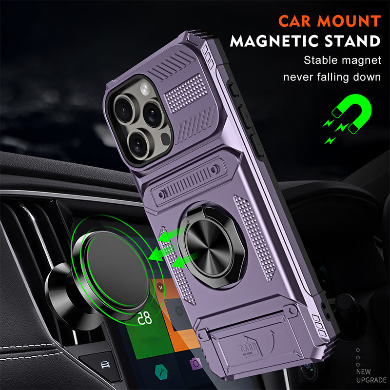 📱 50% DE DESCUENTO | Funda magnética para móvil con tarjetero