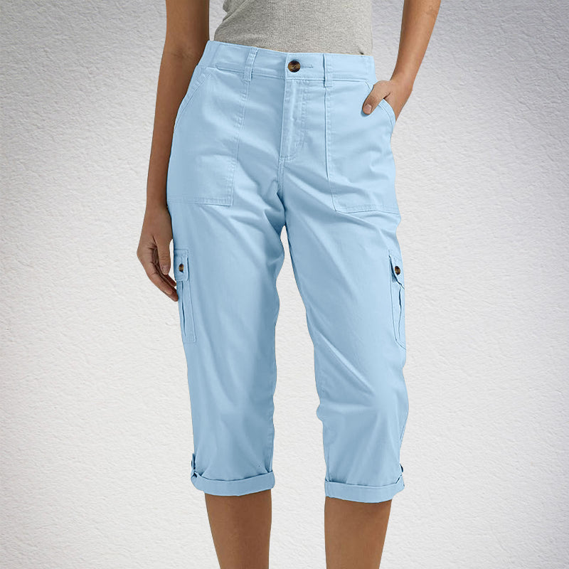 Short casual da donna molto elasticizzati e con più tasche