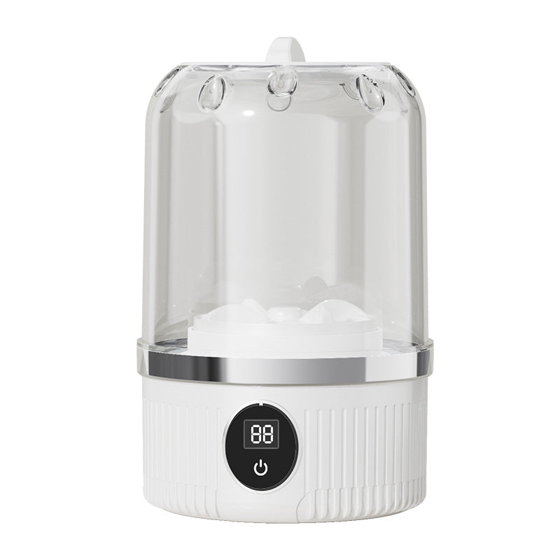 👕 50 % RABATT I BEGRENSET PERIODE ✨ Bærbar minivaskemaskin — 3000 mAh, 15 vaskesykluser, oppladbar via Type-C