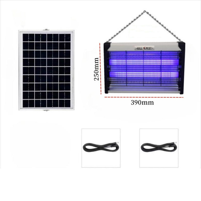 Llampada antimosca de l'Àsia a energia solar per a jardí