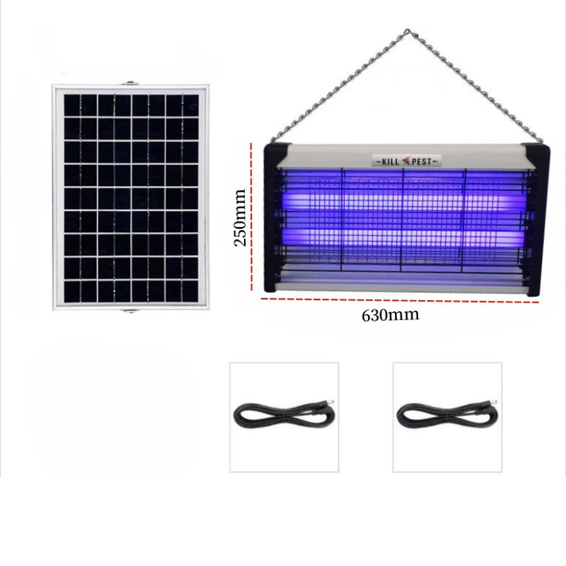 Llampada antimosca de l'Àsia a energia solar per a jardí