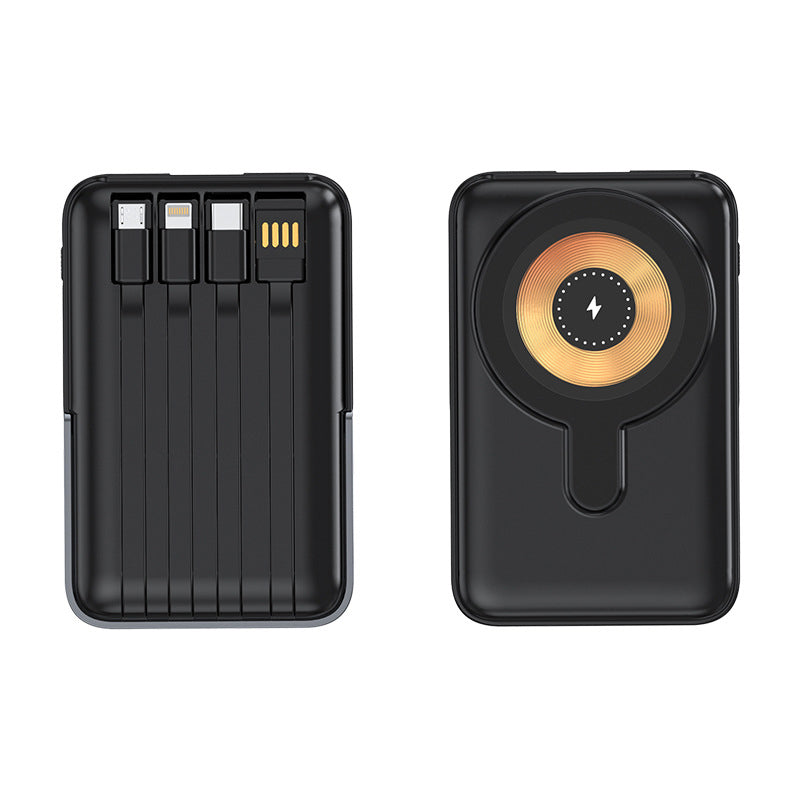 Batterie externe magnétique sans fil 10 000 mAh avec support