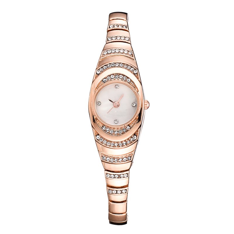Rellotge polsera amb strass per a dona